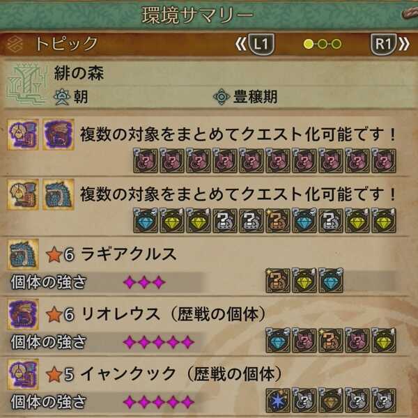 ラギアクルス調査クエスト