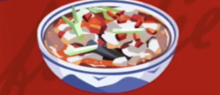 白身魚のトウガラシ煮