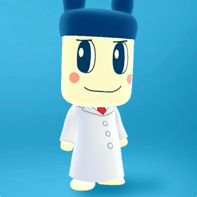 Wii - まめっち たまごっち】ぱぱまめっちの見た目と遊びにくるお店【プチプチお