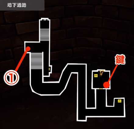 1-8貪欲の球と鍵の場所