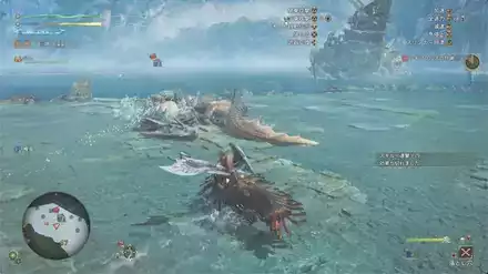 サブ武器のガンランスに変更