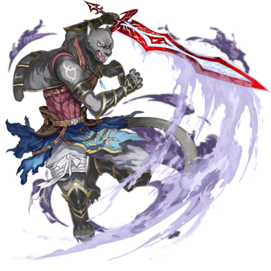 オセロニアの［闇刃の黒豹］ユリウスの画像