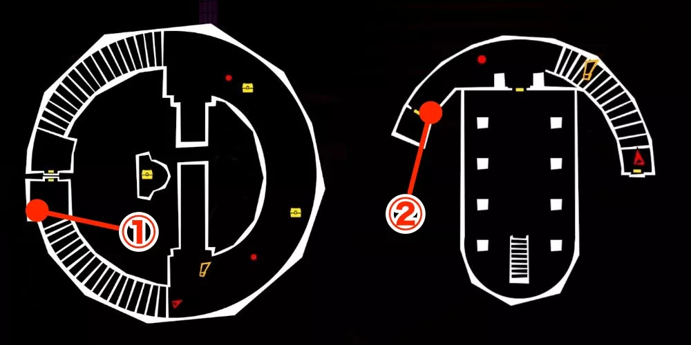 1-14貪欲の球（バレーボール）の場所