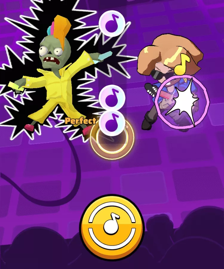 通常ノーツはタップ