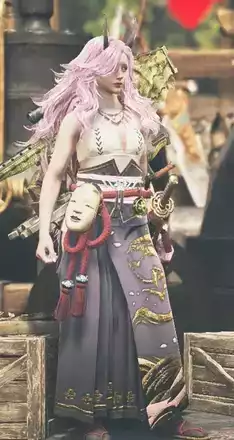 一枚羽根の首飾りα