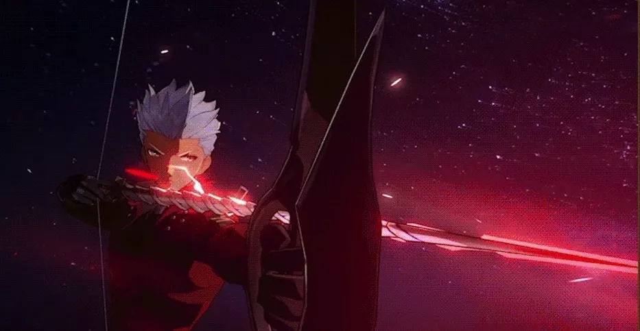 アーチャーの戦闘シーン