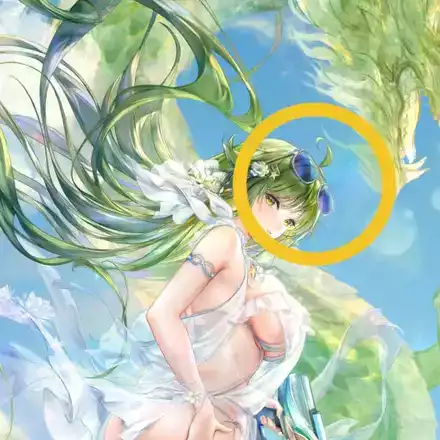 少女廻戦の高級ブランドサングラスのタップする場所