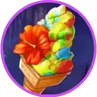 虹色スイーツのアイコン