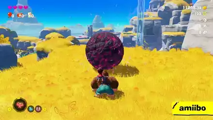 上記以外のamiboは地形の破片を出現させられる