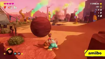 上記以外のamiboは地形の破片を出現させられる