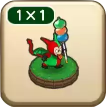 モリーサタンの置物