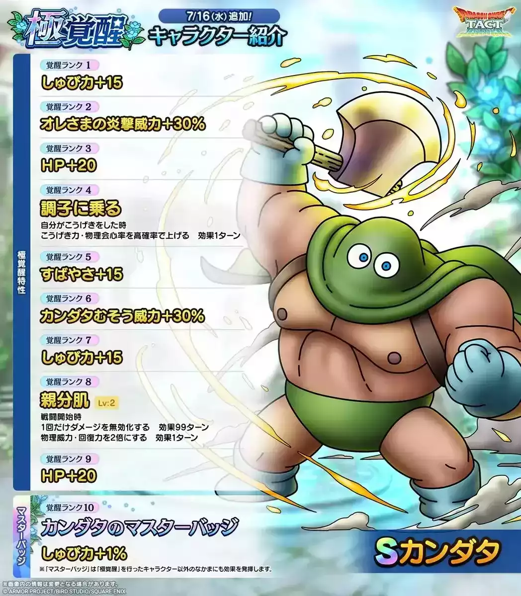 カンダタの極覚醒