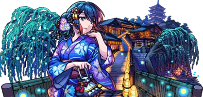 幻夜に涼む夏祭りの戦乙女 大和α バナー