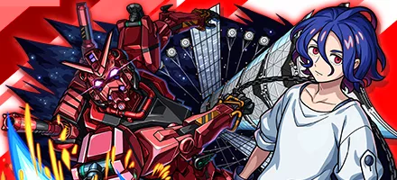 シュウジ・イトウ＆赤いガンダム バナー