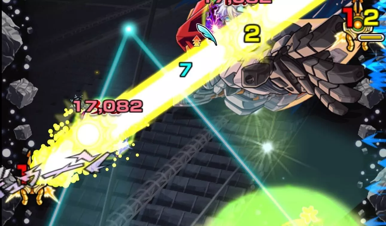 攻撃ゲージ レーザー