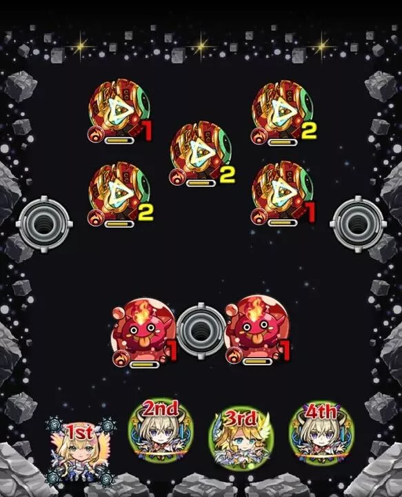 クランバトルのマチュステージ1