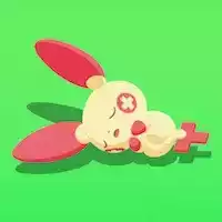 プラスルの星1寝顔画像