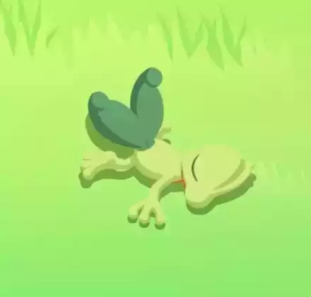 キモリの星3寝顔画像