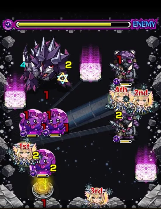 リックドム ステージ