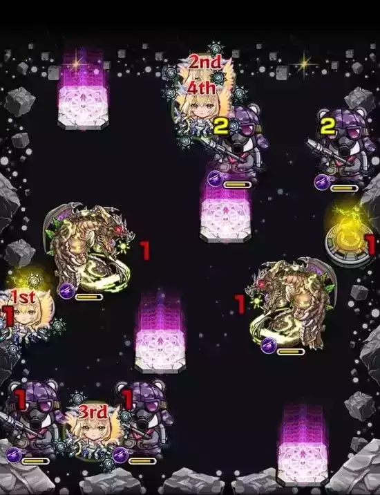 リックドム ステージ