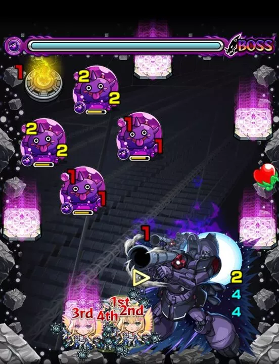 リックドム ステージ