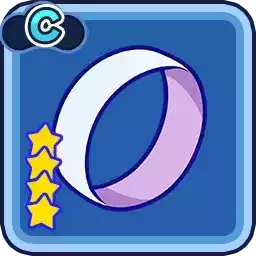 紙の指輪(命中)