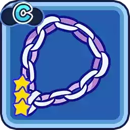 紙のネックレス(貫通)