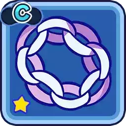 紙のブレスレット（幸運）