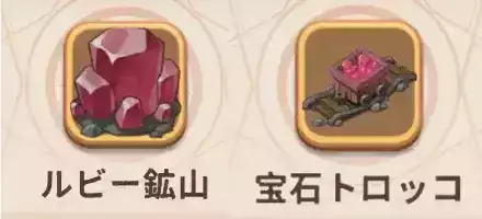 ルビー鉱山&宝石トロッコ