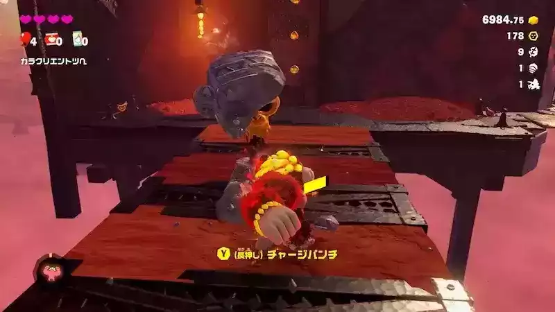 敵を倒しながら先に進む