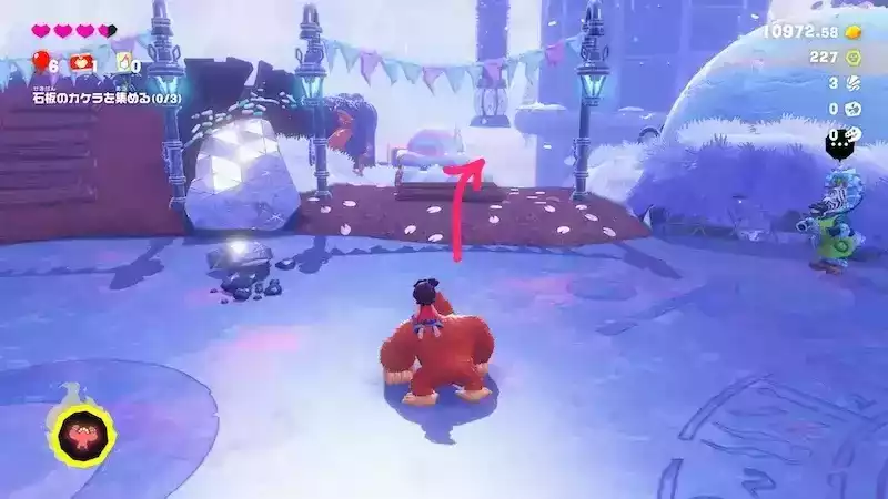 右手の通路を進む