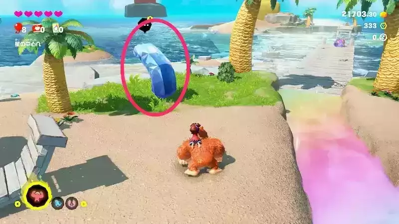 NPCに話しかける