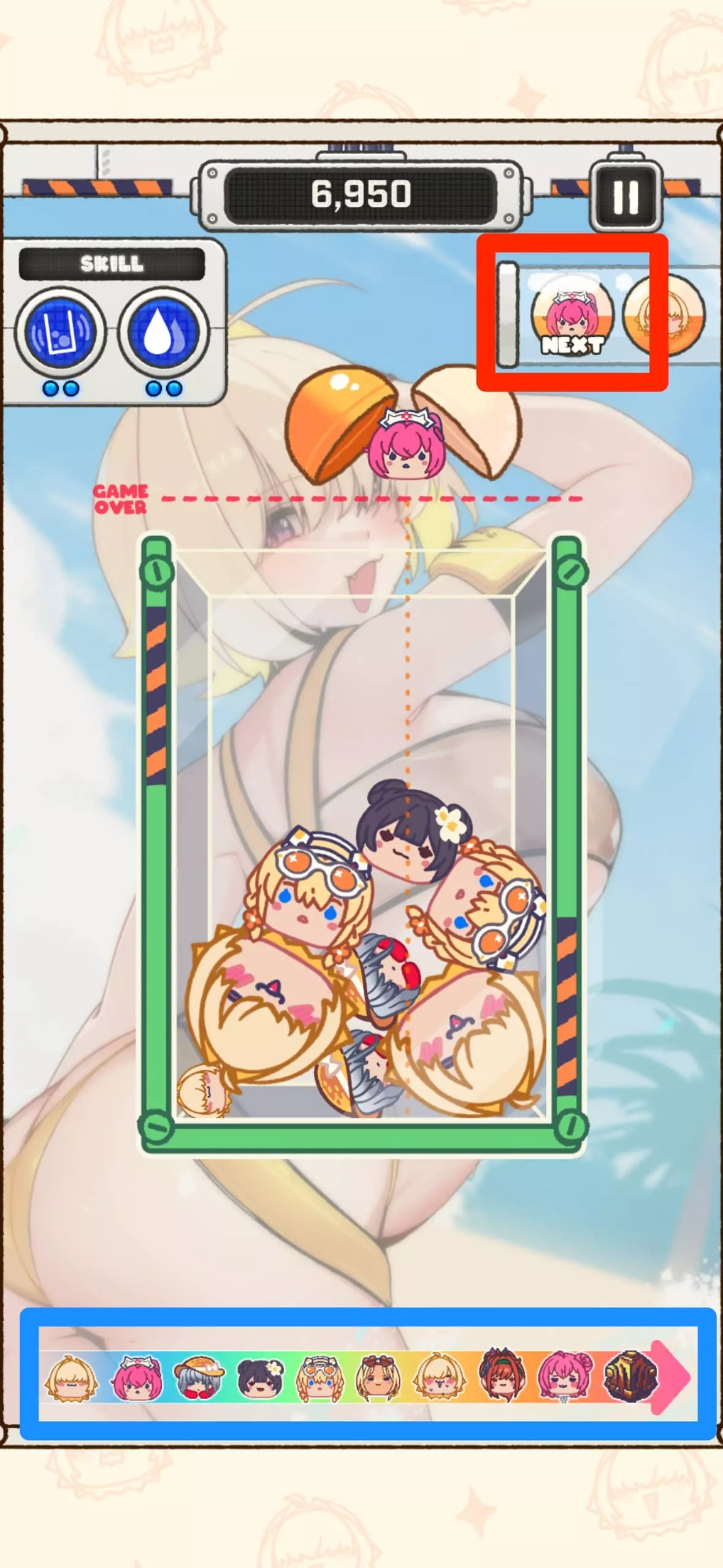 組み合わと次のニケを意識して立ち回る