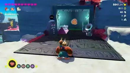 タンク横の別荘の実際の場所