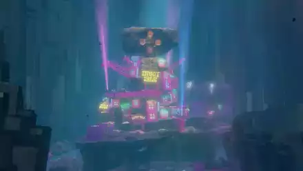 落下したインゴス島画像