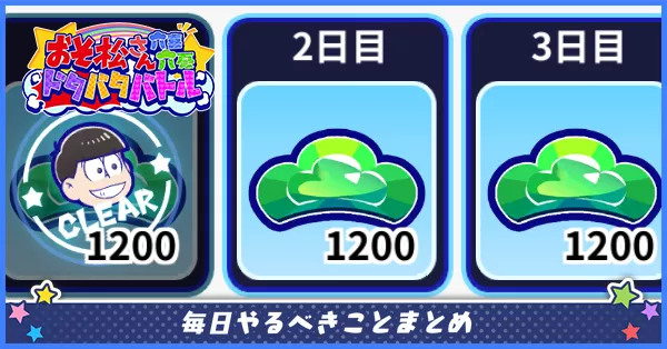 毎日やるべきこと