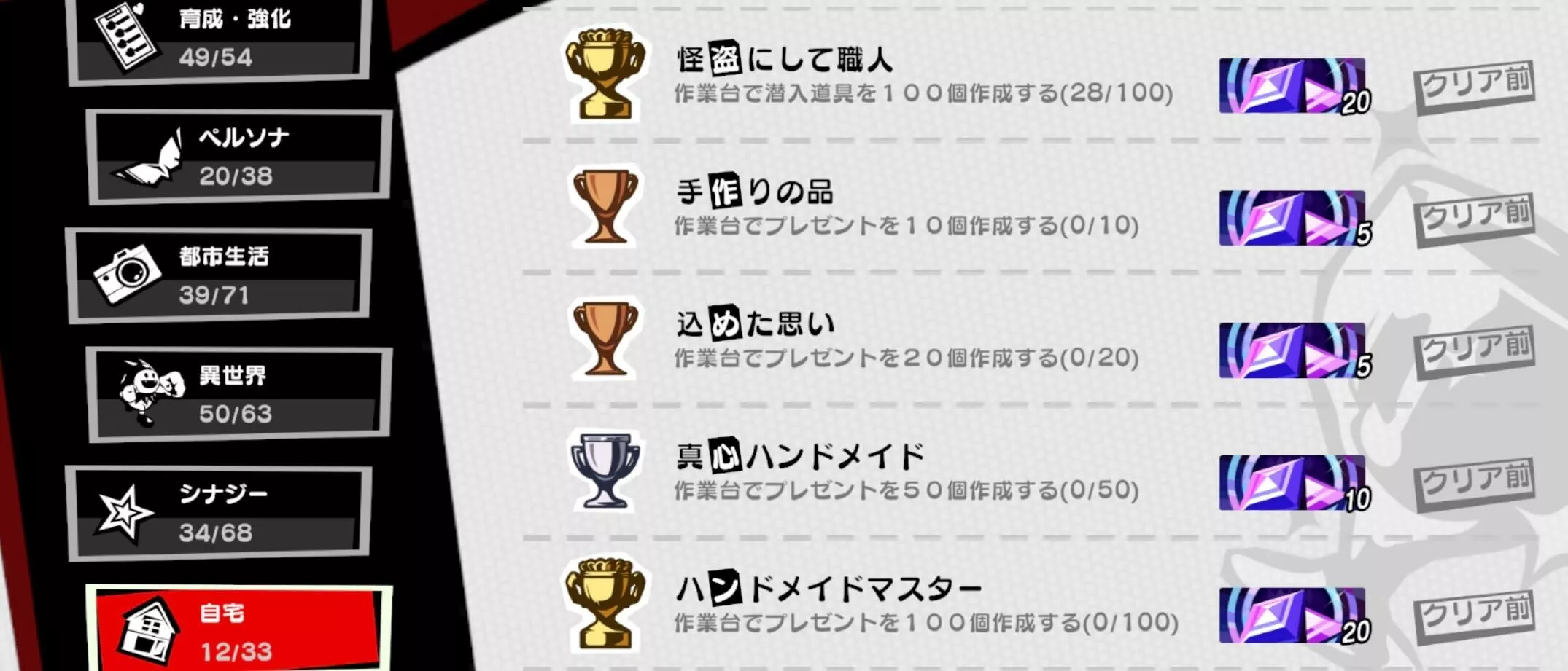 アワードを進めることも出来る