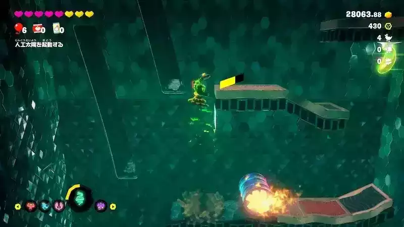 樽を避けながら登る