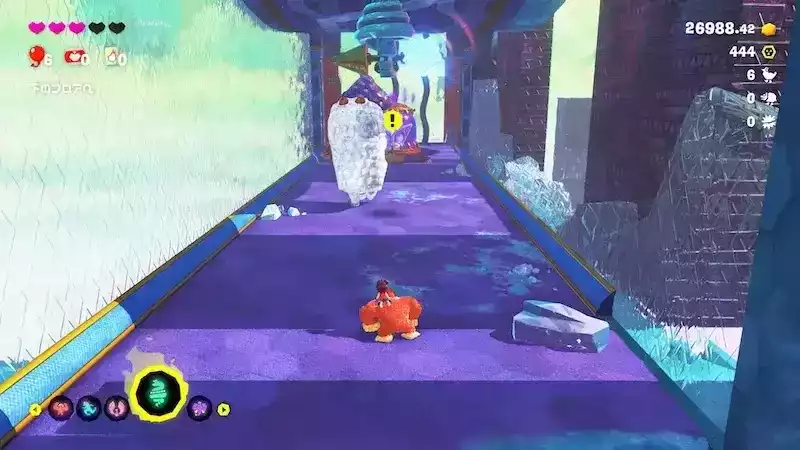 光を当てて倒す