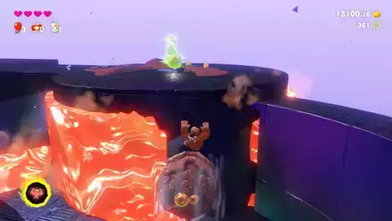 道中にバナモンド1個目