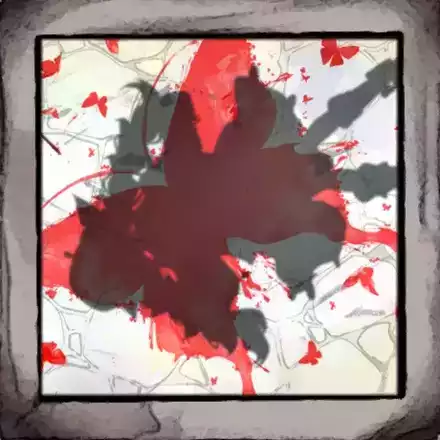 床に描かれた蝶（1章）画像