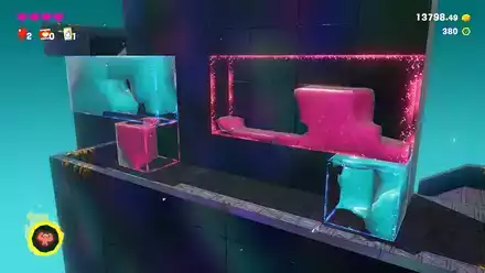 左側のブロック調整