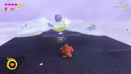 ゴール地点に2個目バナモンド