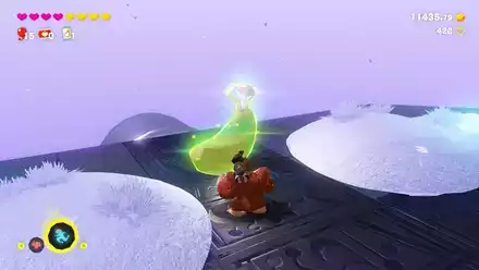 頂上にバナモンド3個目