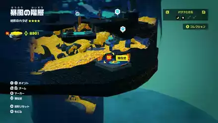 ボーナスステージ_暴風B900のマップ