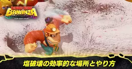 塩を壊す効率的な場所とやり方