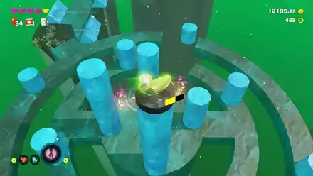 柱上にある2個目のバナモンド