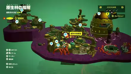 岩かげの別荘のマップ