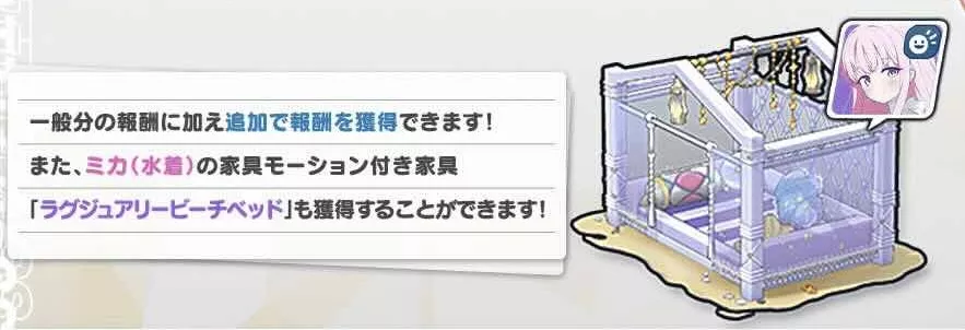 ミカのモーション付き家具