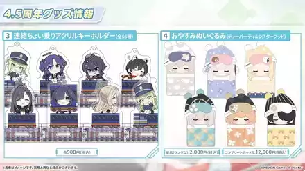 4.5周年記念グッズ③